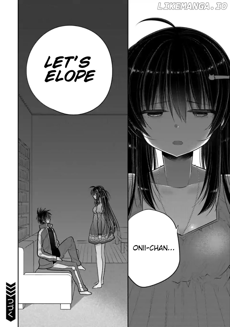 Siscon Ani to Brocon Imouto ga Shoujiki ni Nattara chapter 45 - page 6