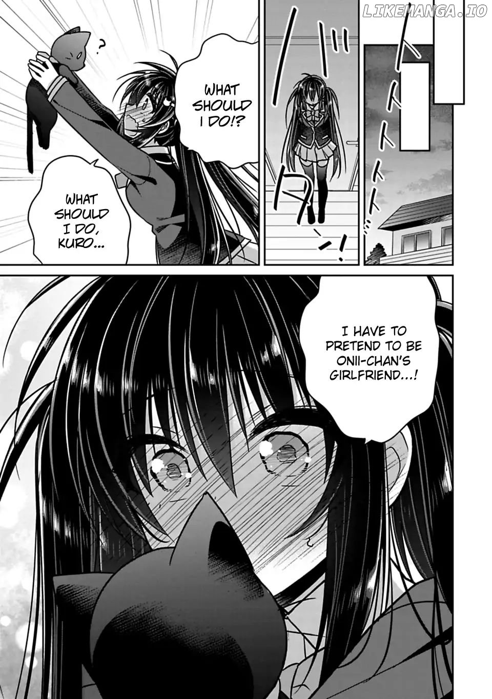 Siscon Ani to Brocon Imouto ga Shoujiki ni Nattara chapter 21.2 - page 3