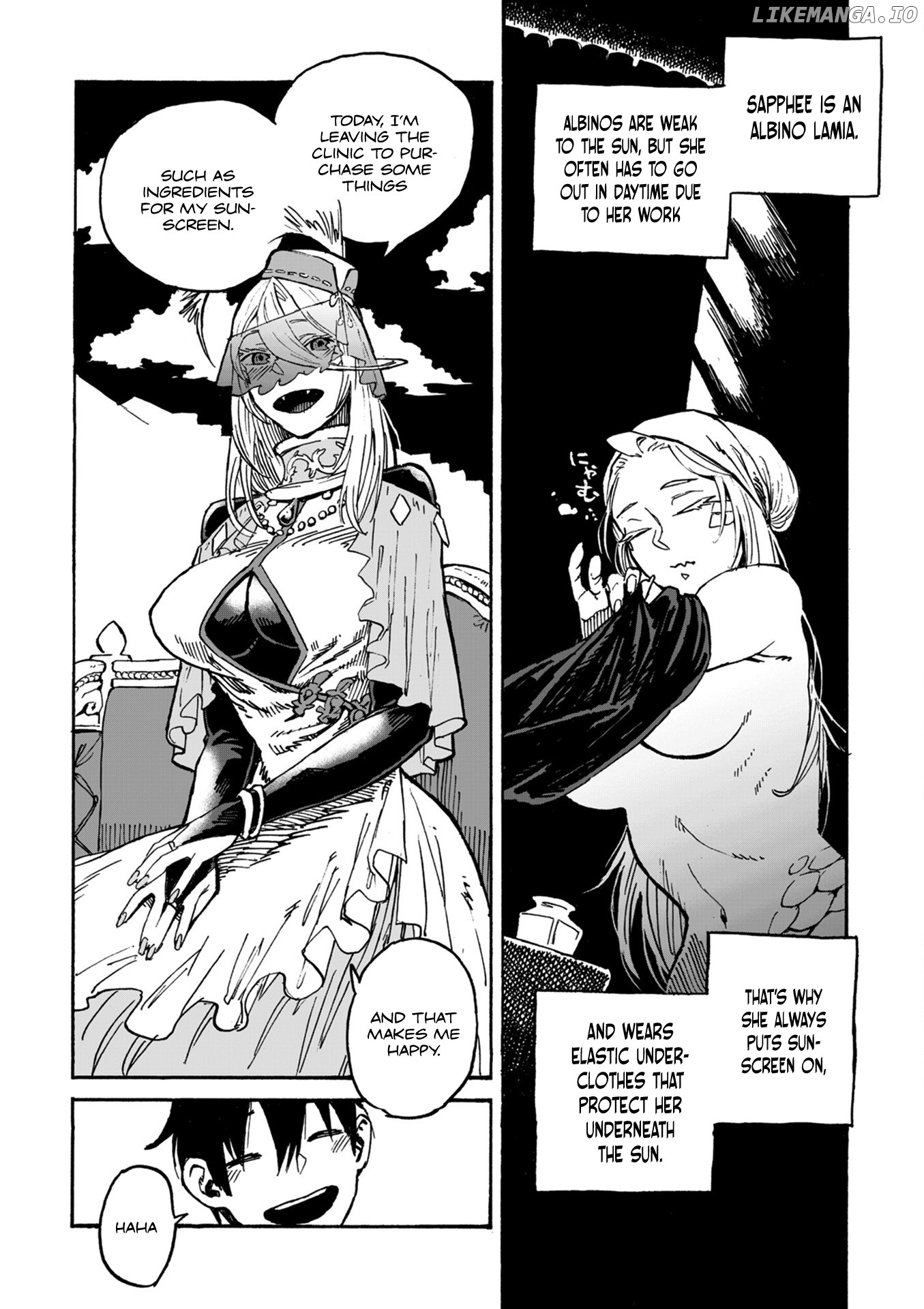 Monster Musume no Oisha-san chapter 2.1 - page 4