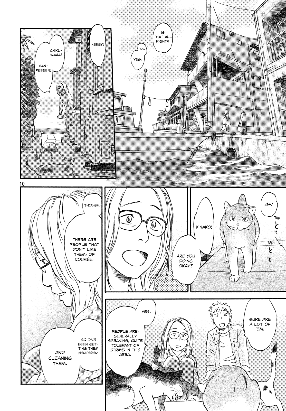 Neko ga Nishi Mukya chapter 14 - page 10