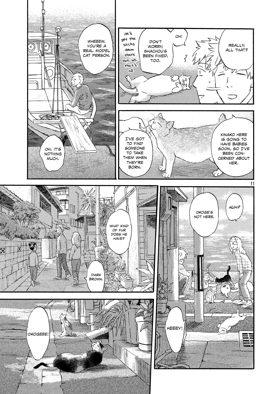 Neko ga Nishi Mukya chapter 14 - page 11