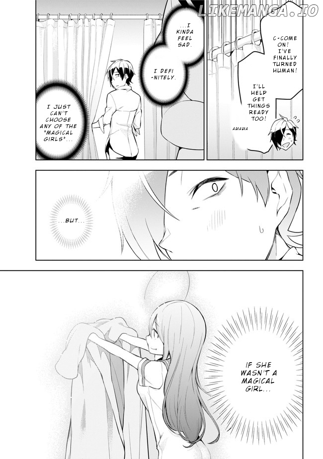 Isekai de Saikyou no Tsue ni Tensei shita Ore ga Iyagaru Shoujo wo Muriyari Mahou Shoujo ni P suru! chapter 21 - page 30