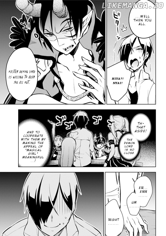 Isekai de Saikyou no Tsue ni Tensei shita Ore ga Iyagaru Shoujo wo Muriyari Mahou Shoujo ni P suru! chapter 17 - page 14