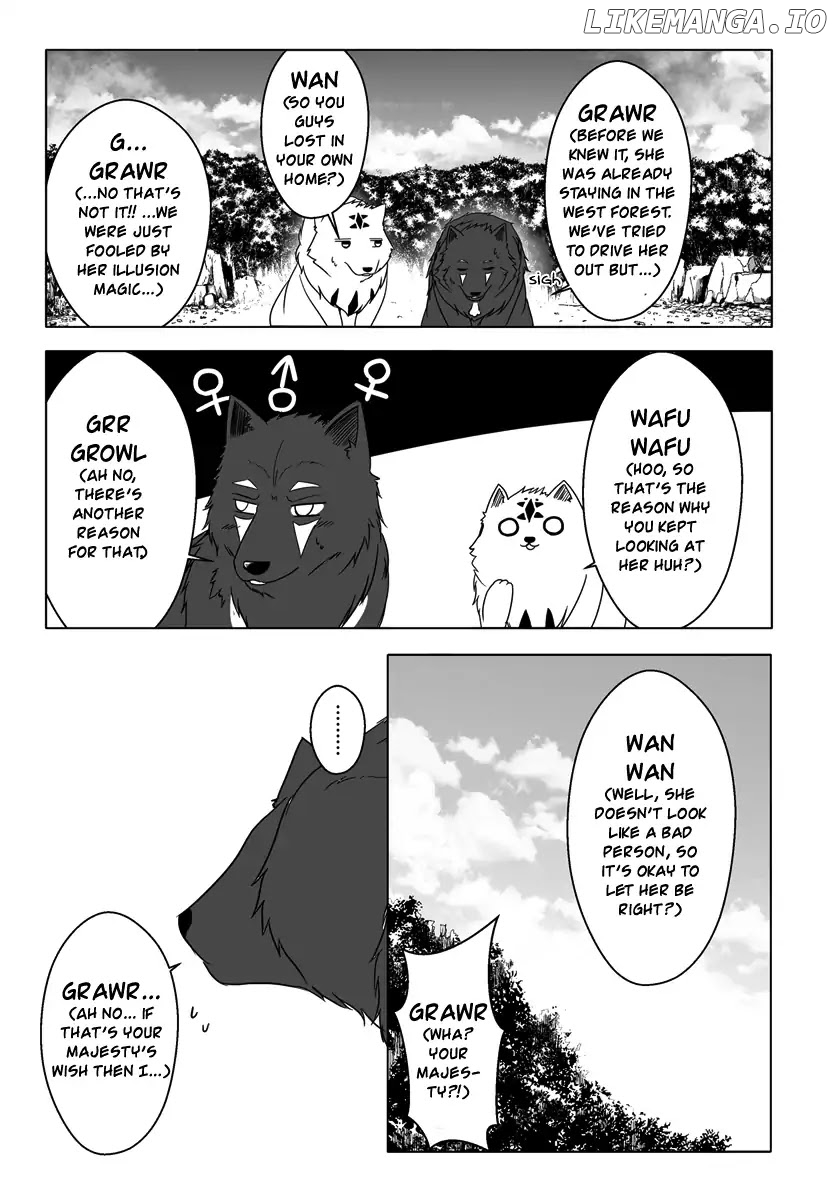 Wanwan Monogatari ~Kanemochi no Inu n shite to wa Itta ga, Fenrir ni shiro to wa Itte nee!~ chapter 7 - page 14