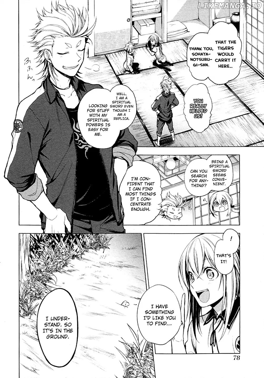 Touken Ranbu Anthology ~ Records of Fresh Breeze~ chapter 8 - page 2