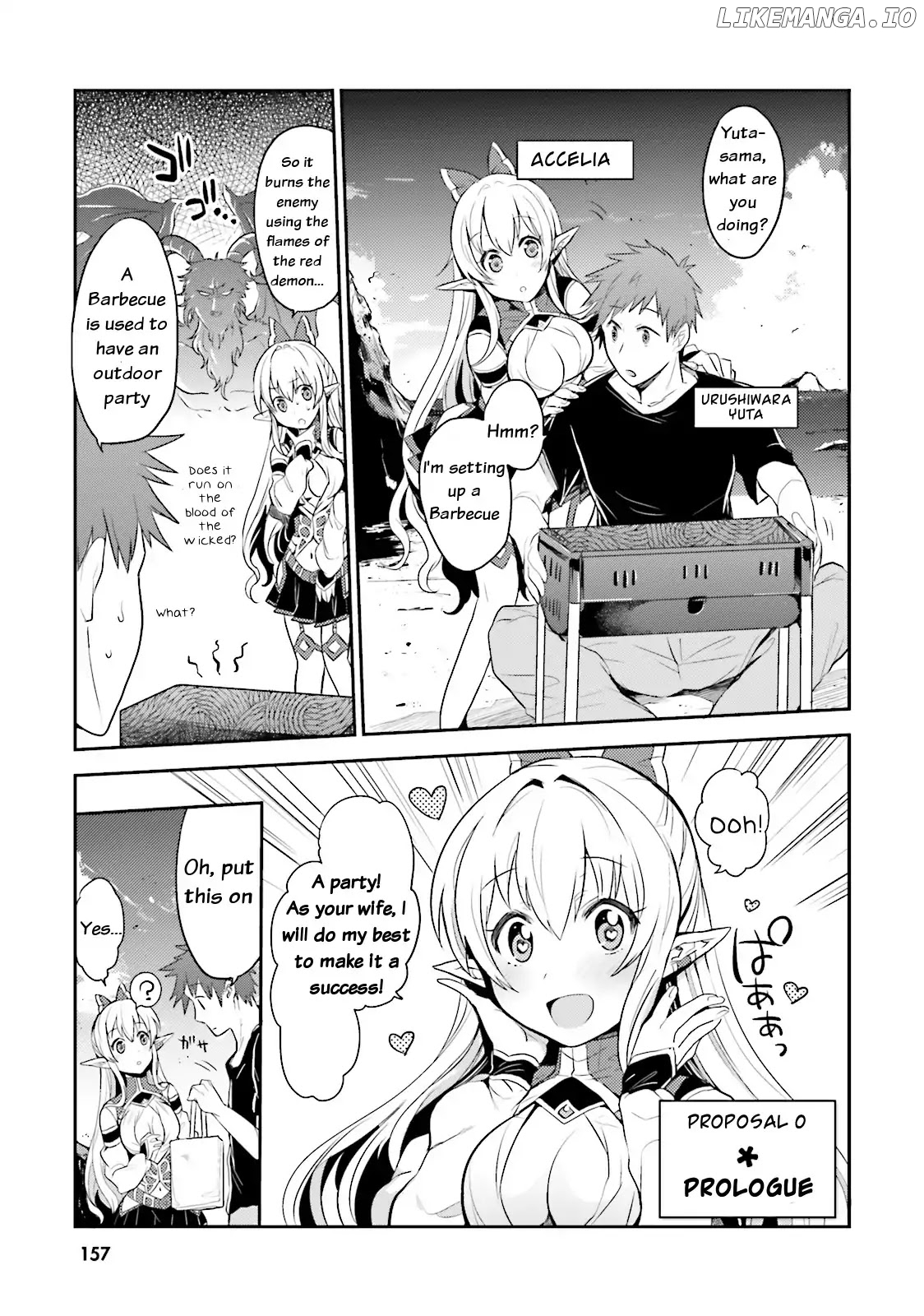 Elf Yome To Hajimeru Isekai Ryoushu Seikatsu chapter 0.1 - page 2