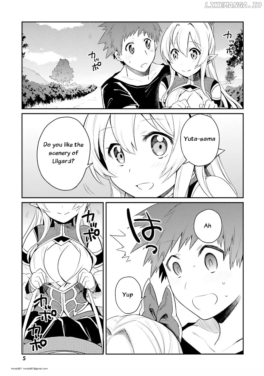 Elf Yome To Hajimeru Isekai Ryoushu Seikatsu chapter 6 - page 5