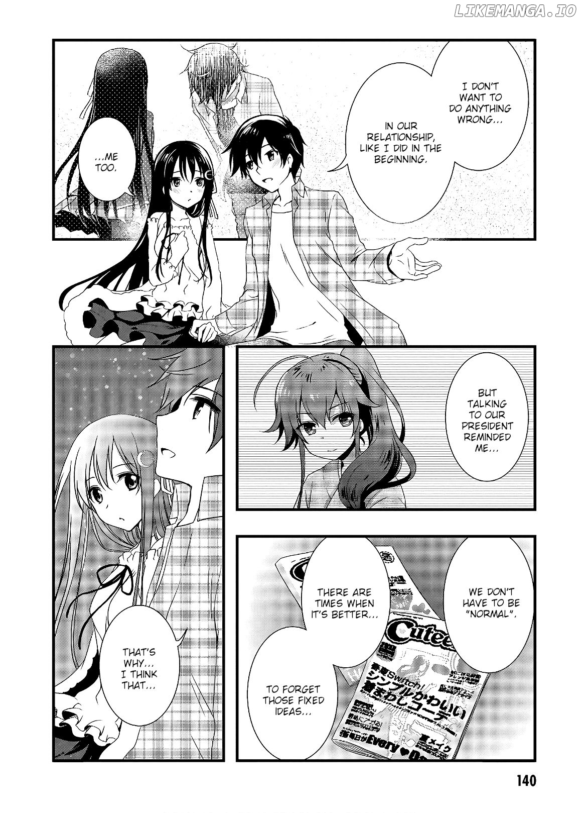 Hiota no Kanojo ga Ore no Motteru Eroge ni Kyoumi Shinshin Nanda ga...... chapter 33 - page 14