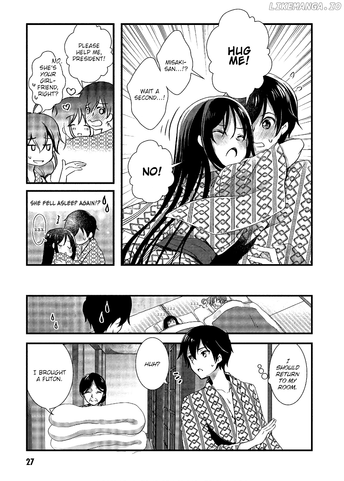 Hiota no Kanojo ga Ore no Motteru Eroge ni Kyoumi Shinshin Nanda ga...... chapter 28 - page 28