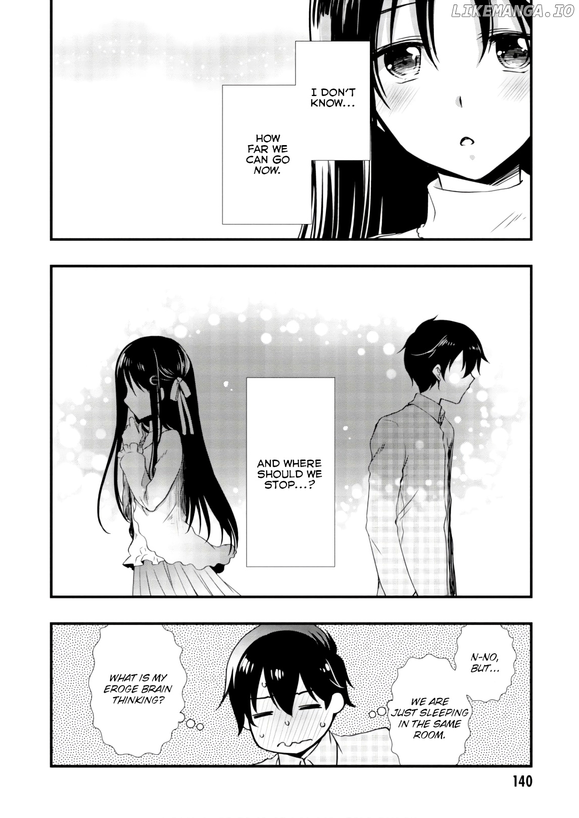 Hiota no Kanojo ga Ore no Motteru Eroge ni Kyoumi Shinshin Nanda ga...... chapter 27 - page 8