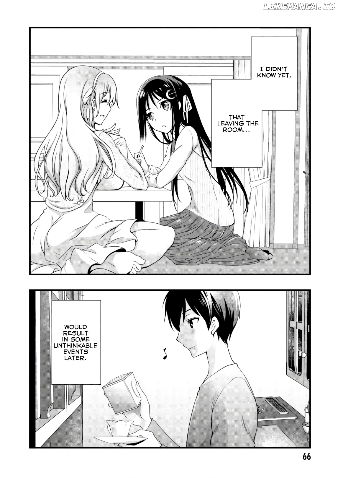 Hiota no Kanojo ga Ore no Motteru Eroge ni Kyoumi Shinshin Nanda ga...... chapter 24 - page 34