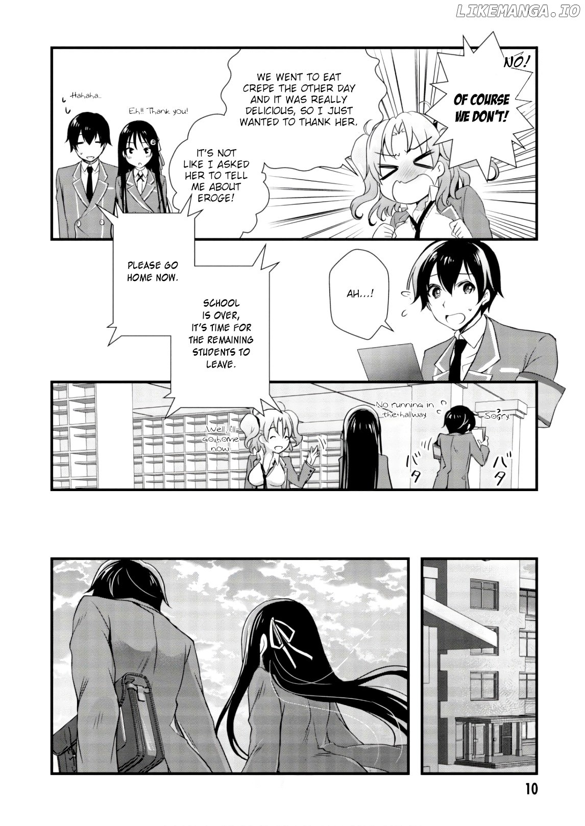 Hiota no Kanojo ga Ore no Motteru Eroge ni Kyoumi Shinshin Nanda ga...... chapter 23 - page 11