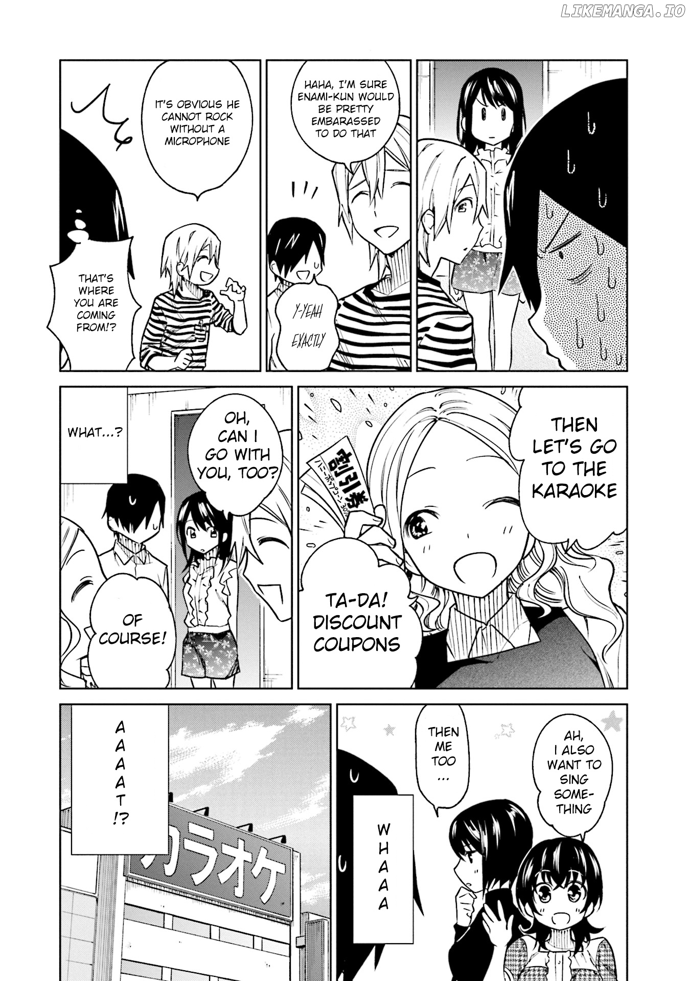 Enami-kun wa Ikiru no ga tsurai chapter 8 - page 12