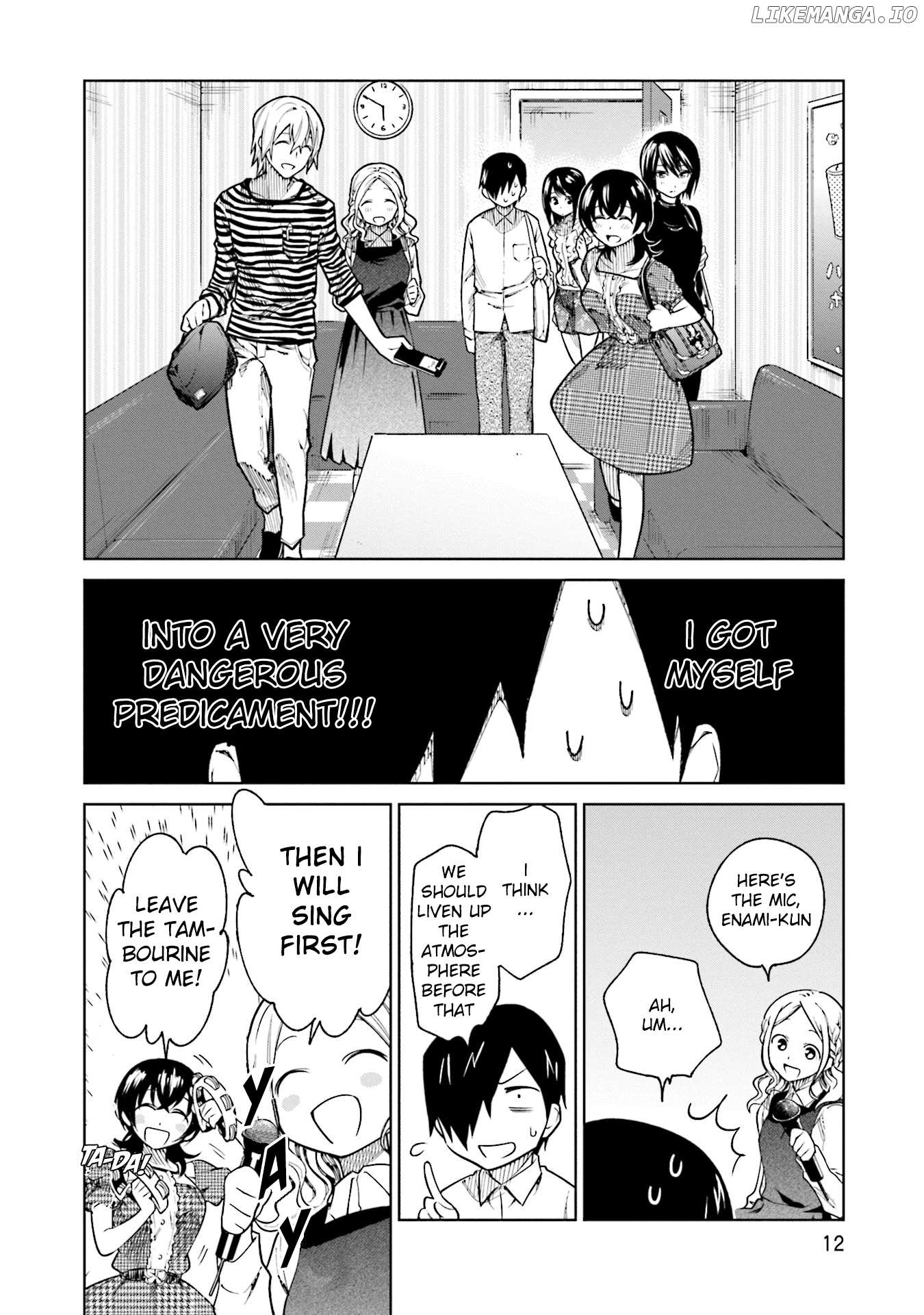 Enami-kun wa Ikiru no ga tsurai chapter 8 - page 13