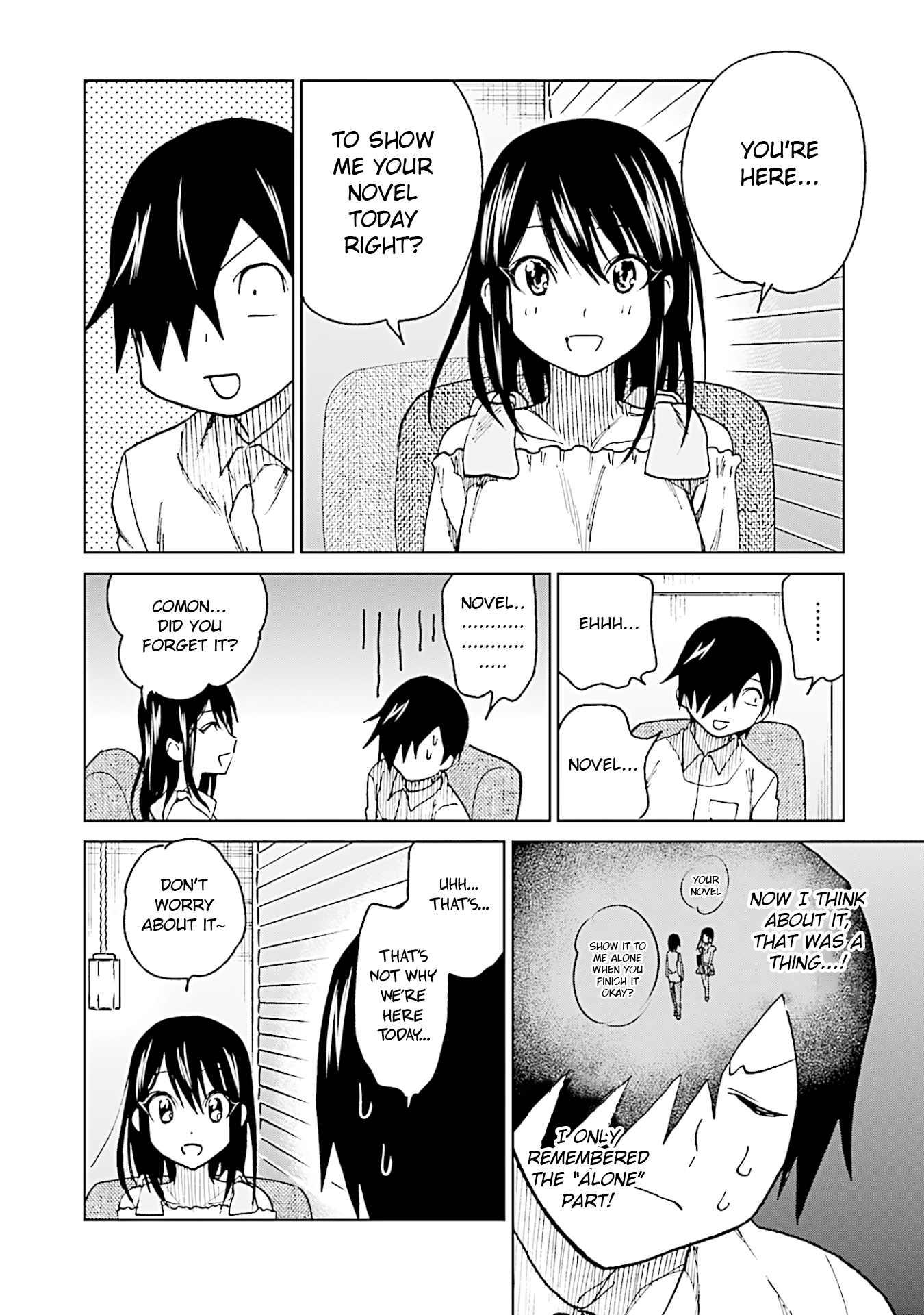 Enami-kun wa Ikiru no ga tsurai chapter 13 - page 14