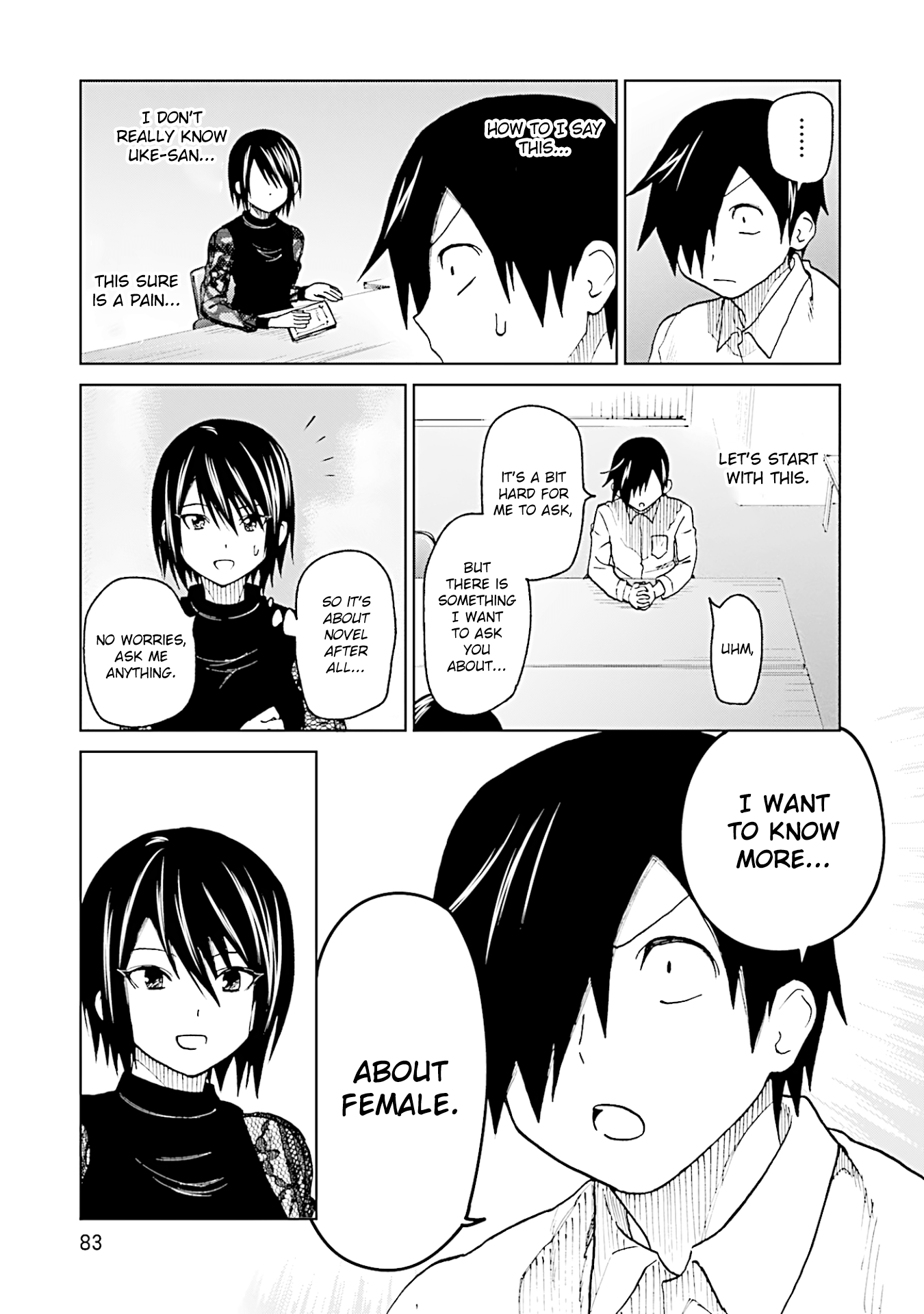 Enami-kun wa Ikiru no ga tsurai chapter 12 - page 11