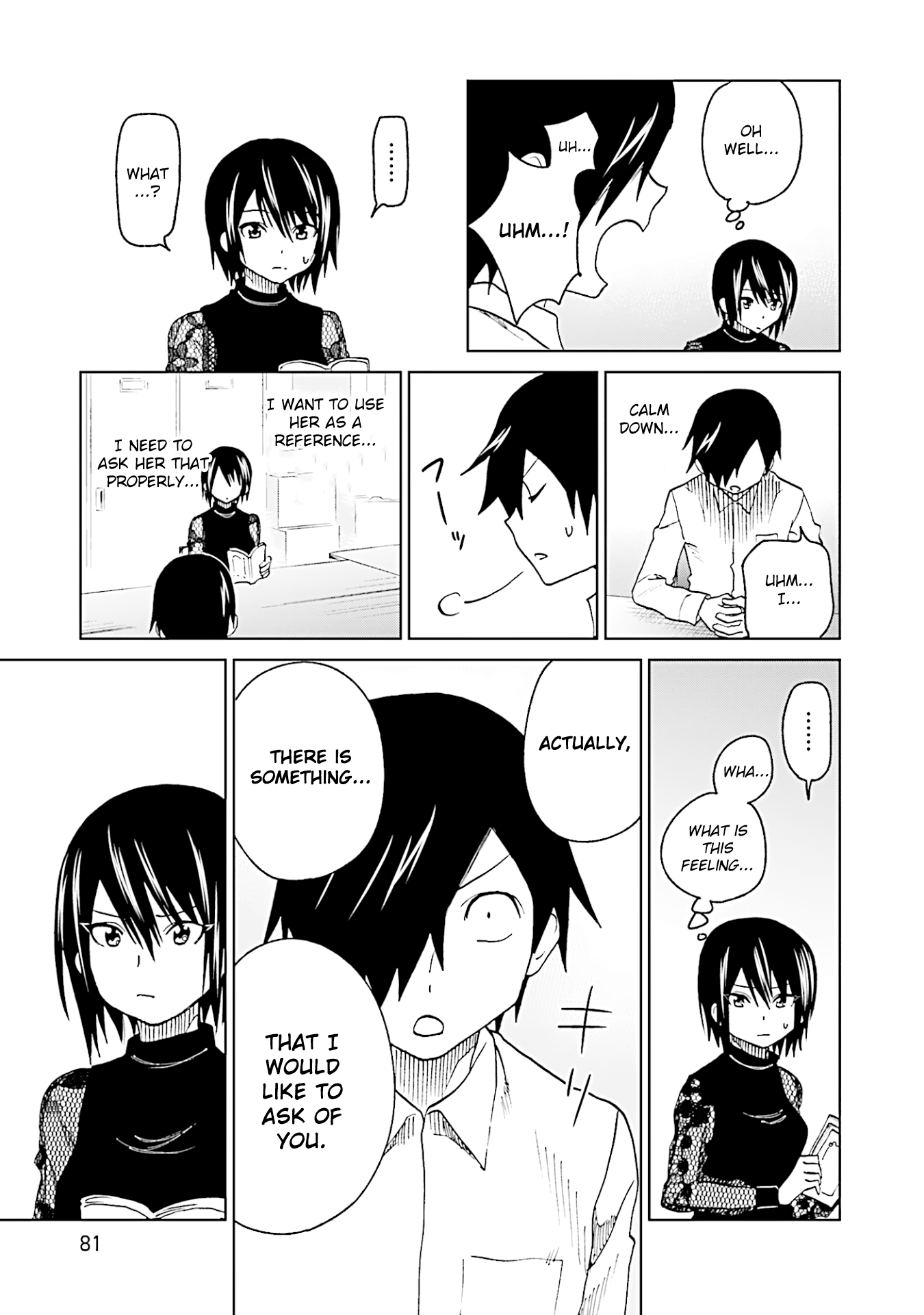 Enami-kun wa Ikiru no ga tsurai chapter 12 - page 9