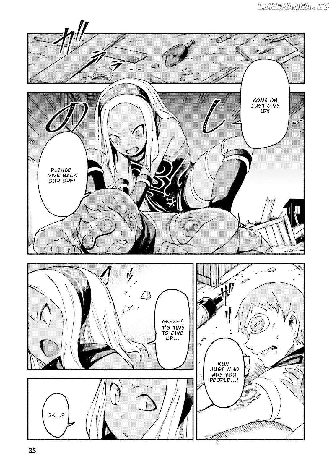 Gravity Daze 2: Juuryoku-Teki Memai Tsuisoutan chapter 6 - page 34