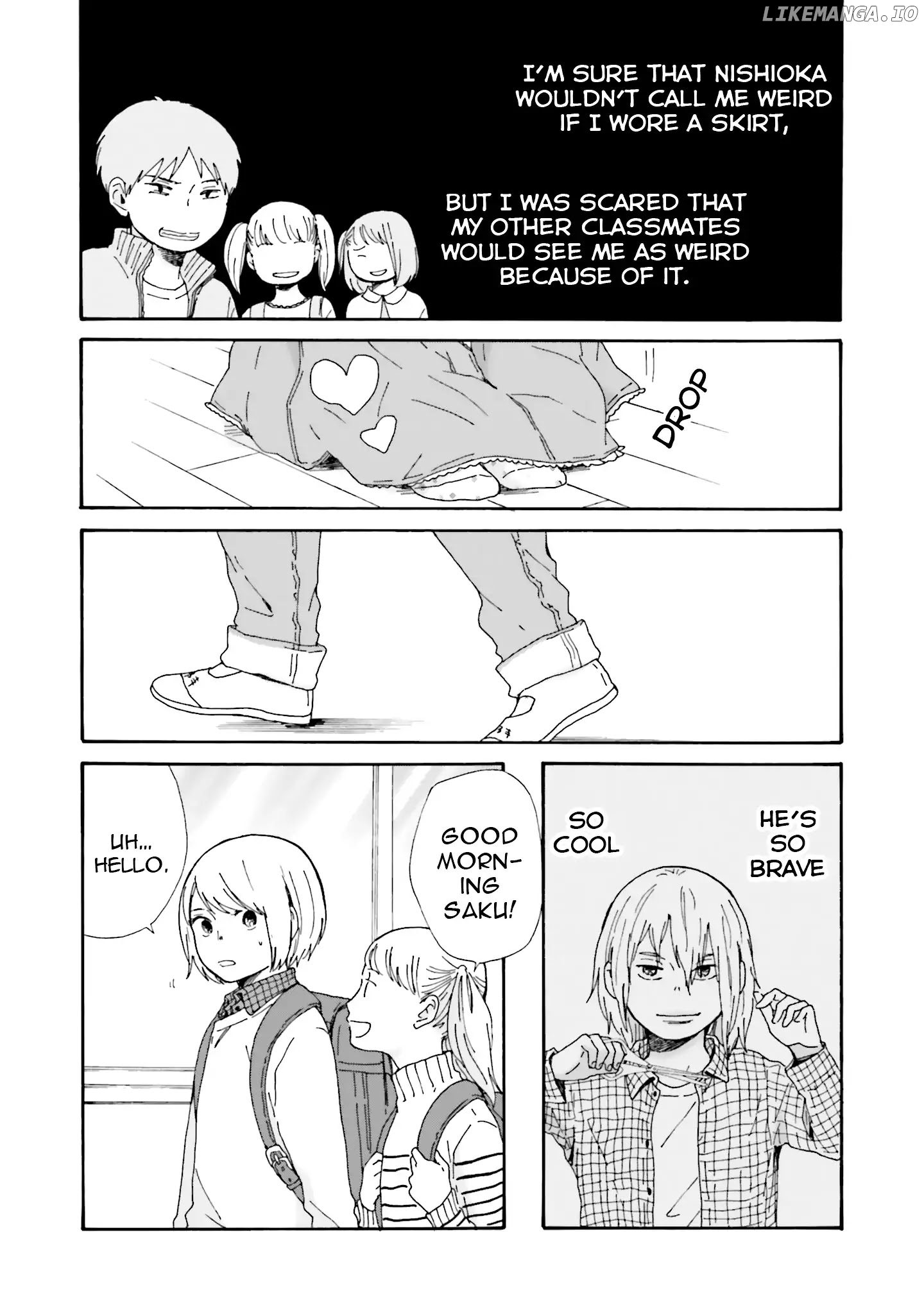 Saku-chan to Nozomi-kun chapter 2 - page 4