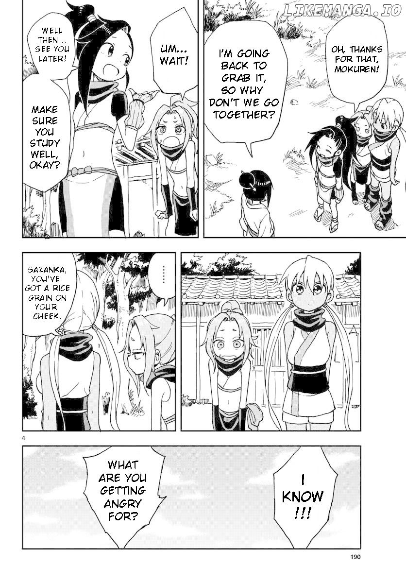 Kunoichi Tsubaki no Mune no Uchi Chapter 4 - page 5