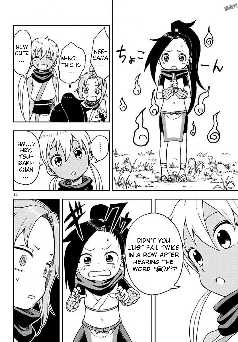 Kunoichi Tsubaki no Mune no Uchi Chapter 3 - page 14