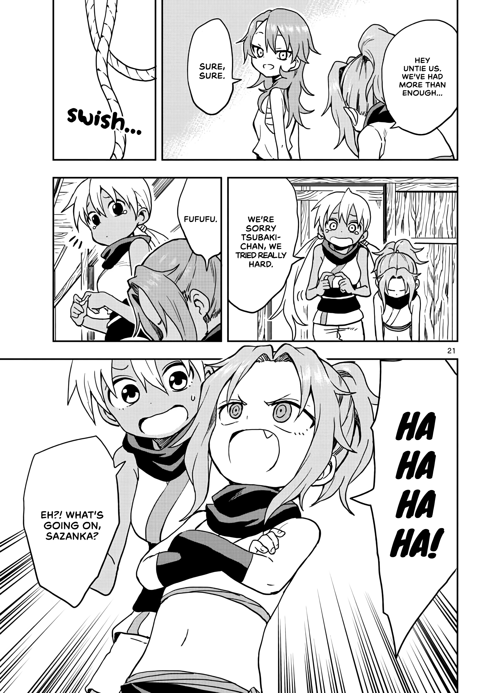 Kunoichi Tsubaki no Mune no Uchi Chapter 21 - page 21