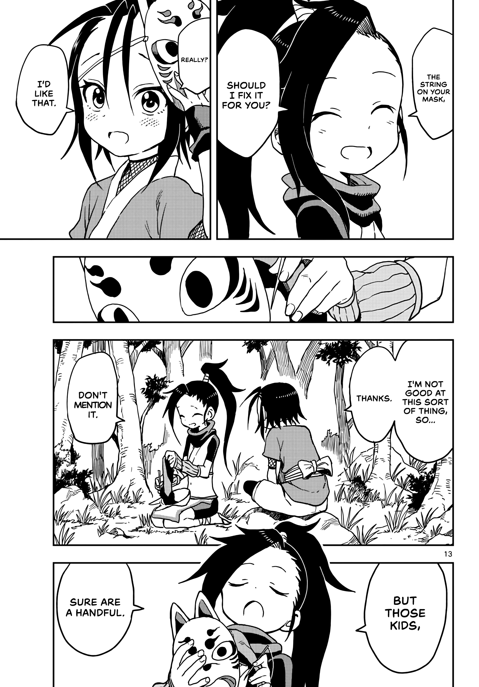 Kunoichi Tsubaki no Mune no Uchi Chapter 19 - page 14