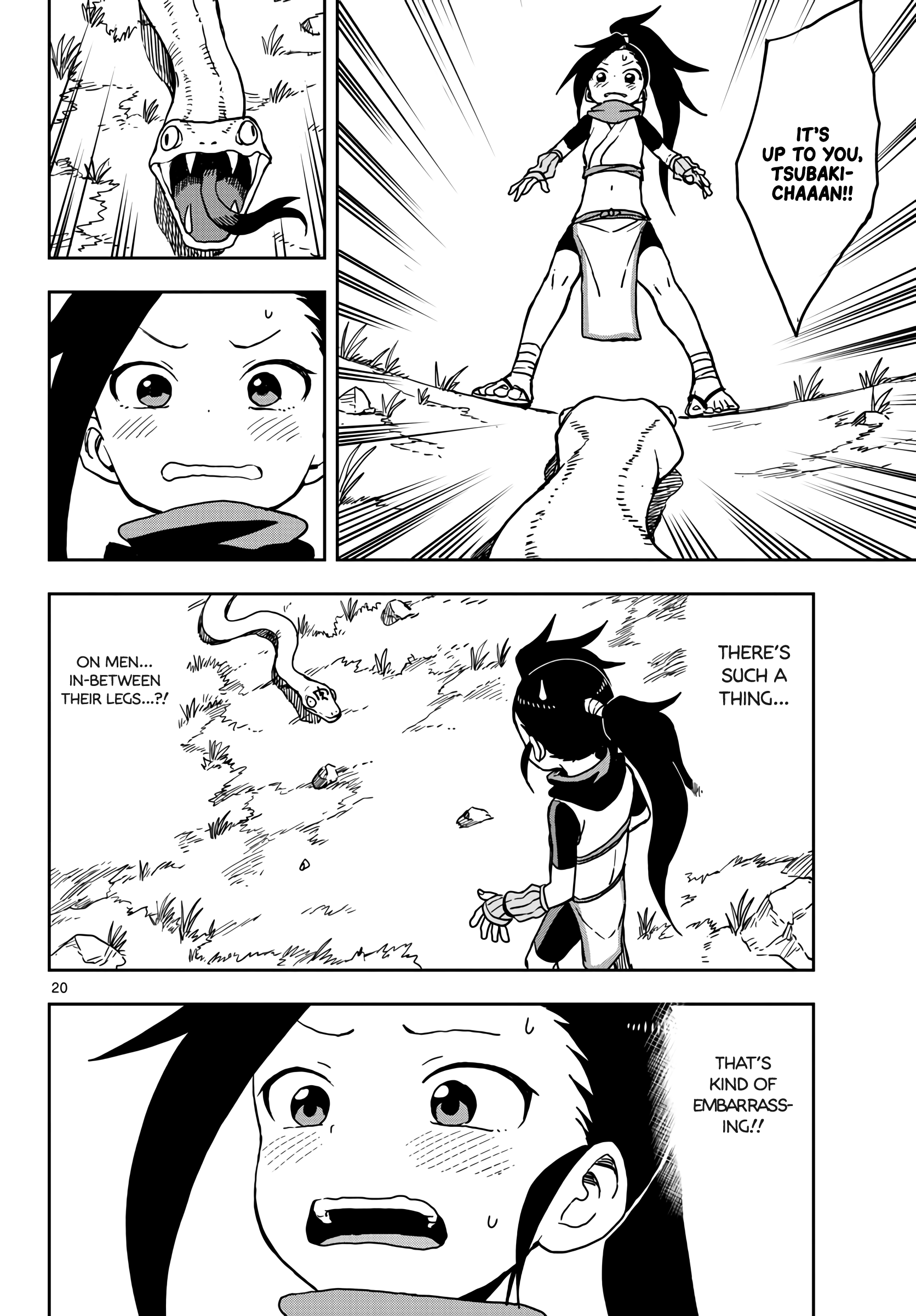 Kunoichi Tsubaki no Mune no Uchi Chapter 19 - page 21