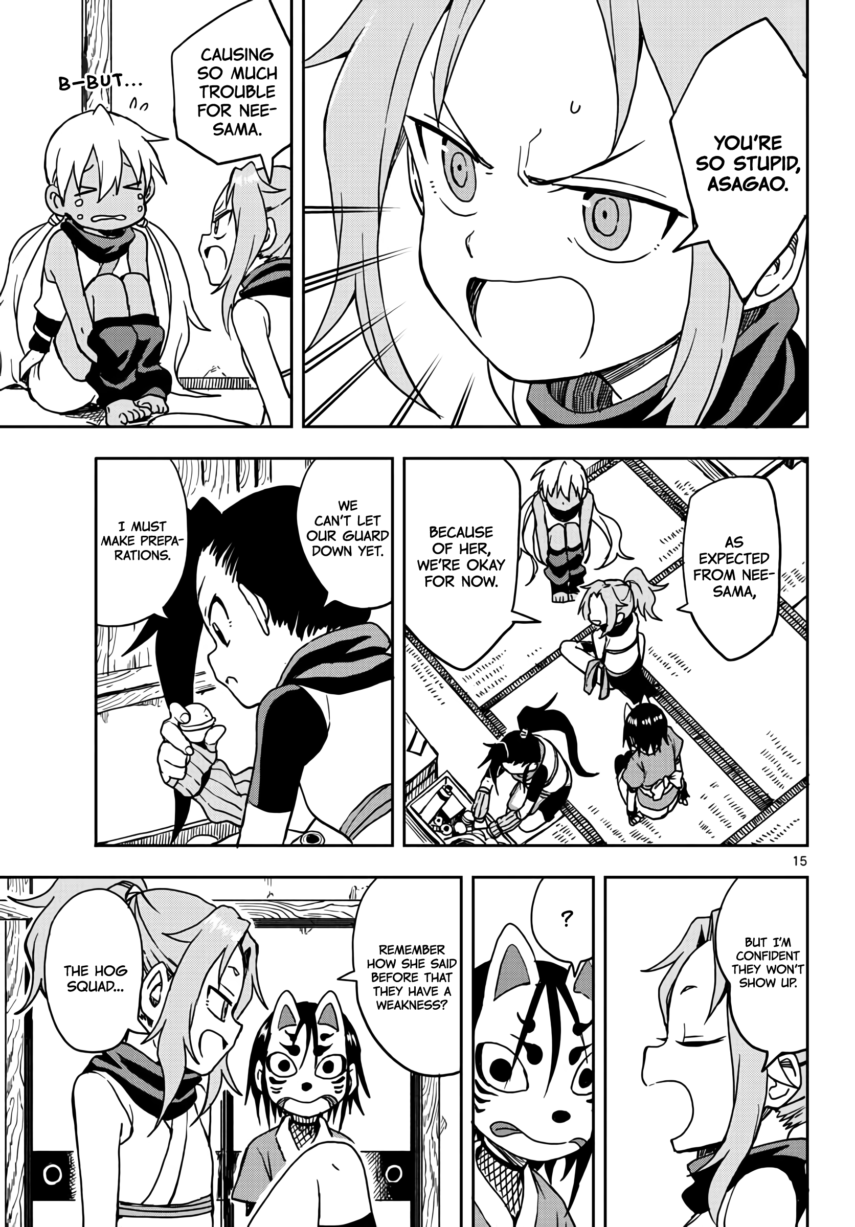 Kunoichi Tsubaki no Mune no Uchi Chapter 16 - page 15