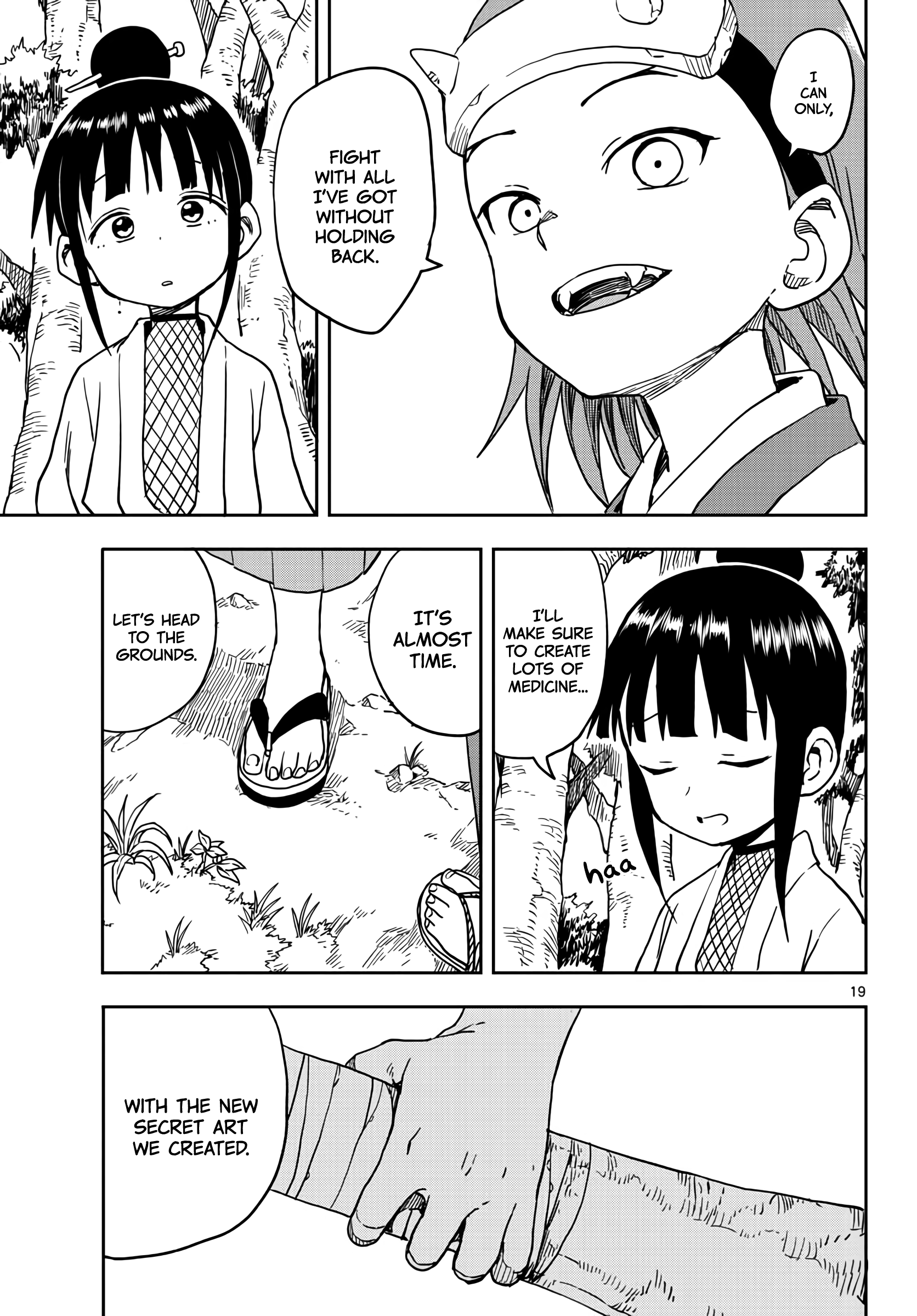 Kunoichi Tsubaki no Mune no Uchi Chapter 16 - page 19