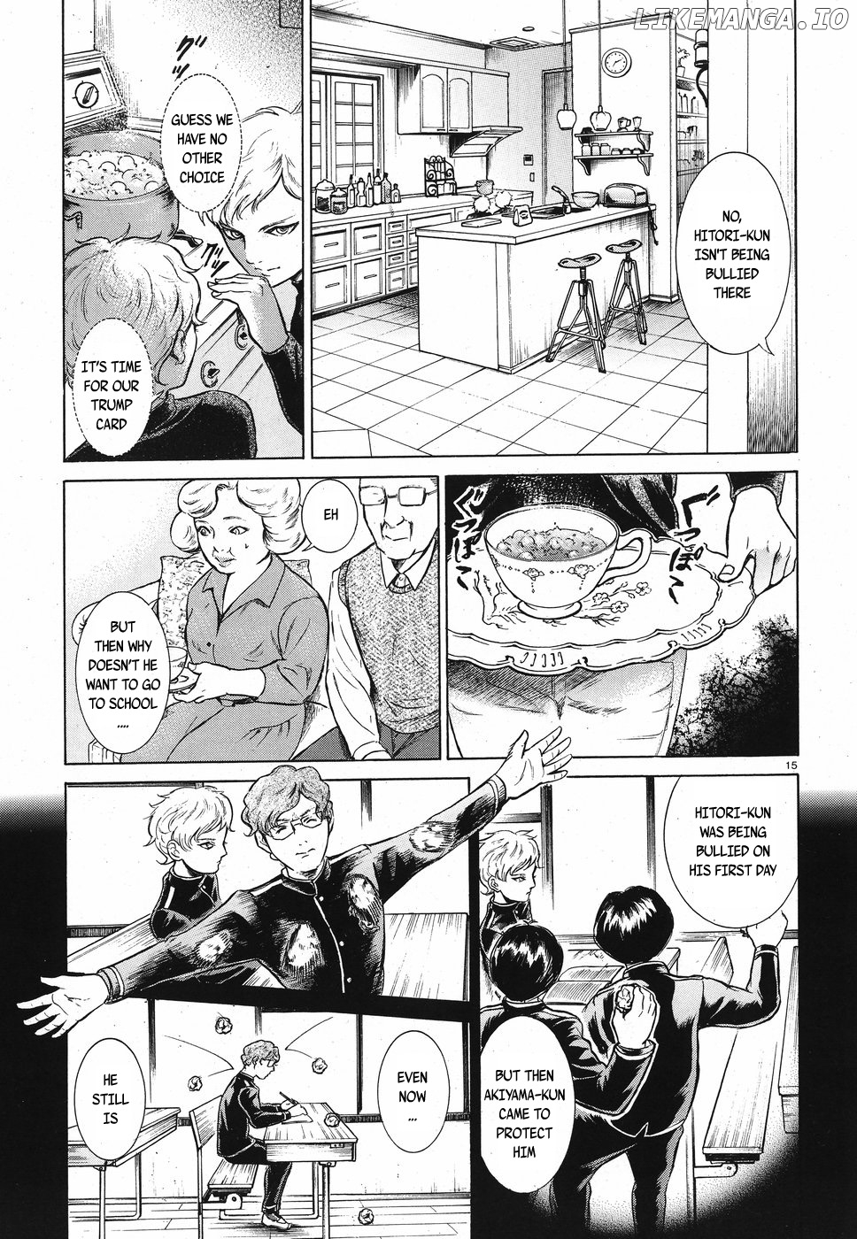 Migi to Dali chapter 16 - page 15