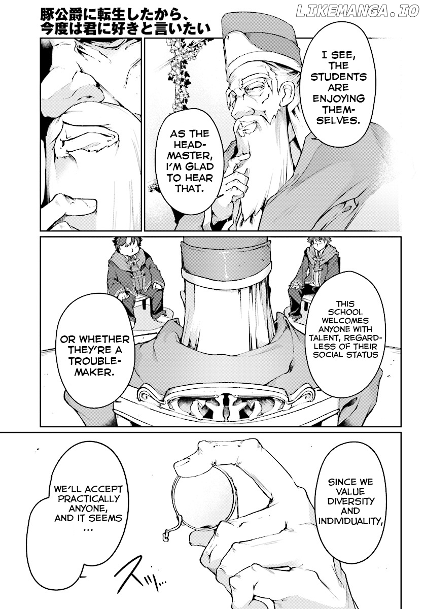 Buta Koushaku ni Tensei Shitakara, Kondo wa Kimi ni Suki to Iitai chapter 6 - page 17