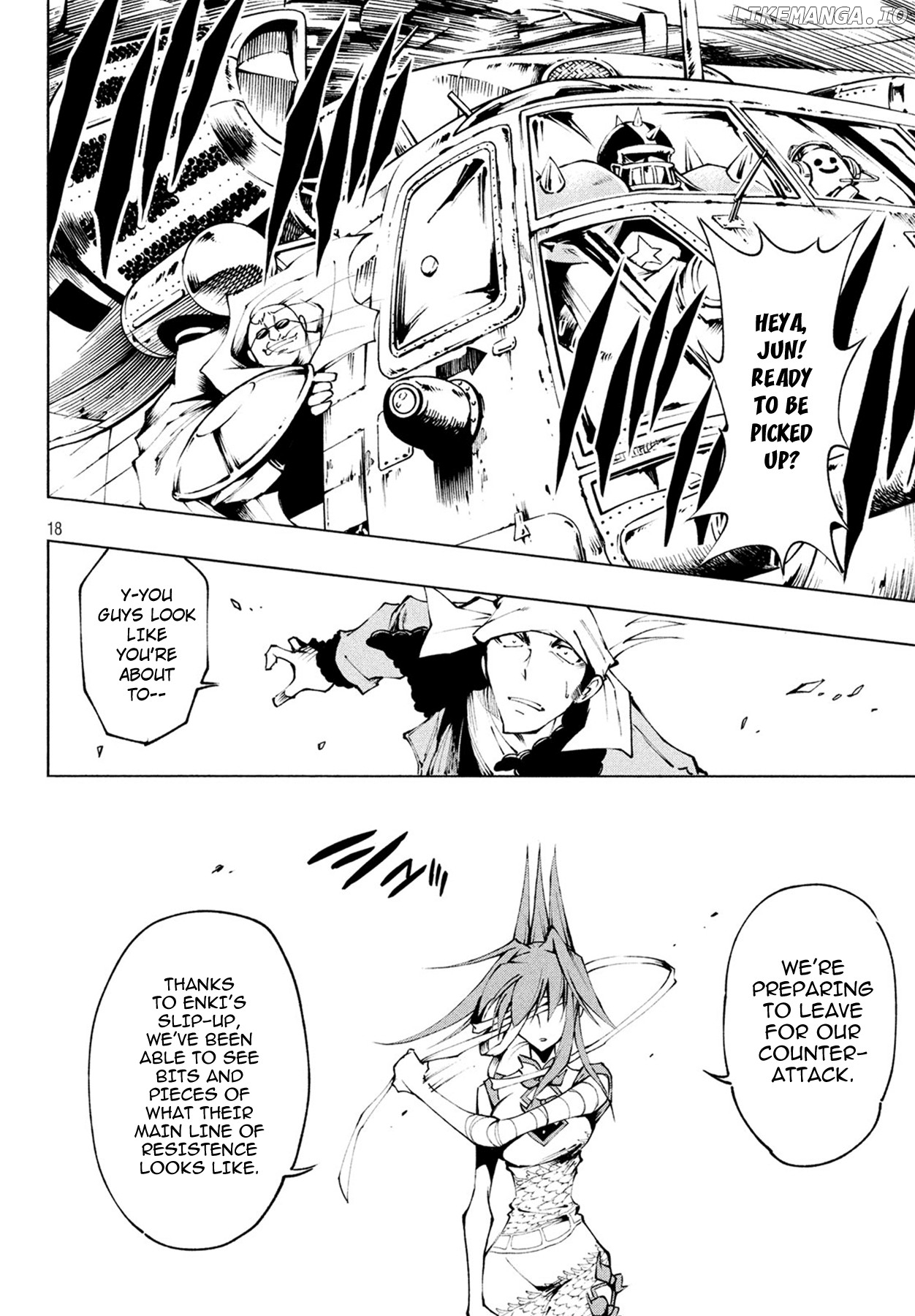 Shaman King: Red Crimson chapter 5 - page 17