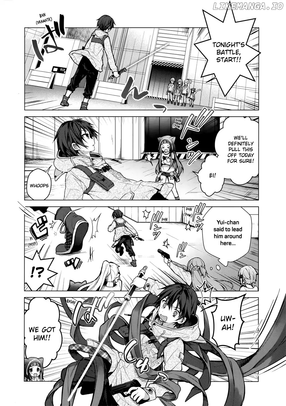 Sword Art Online - Kirito's Gun Gale Wars chapter 2 - page 6