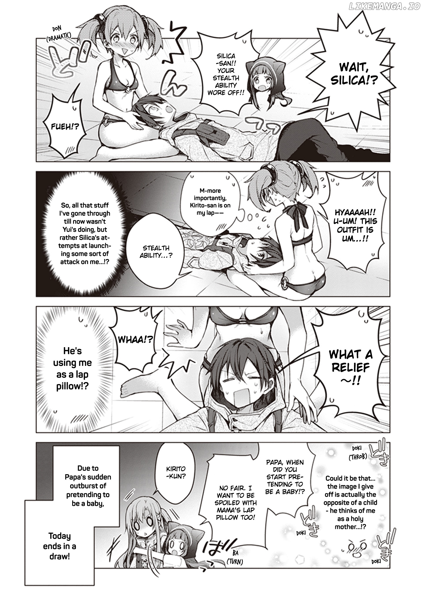 Sword Art Online - Kirito's Gun Gale Wars chapter 3 - page 16