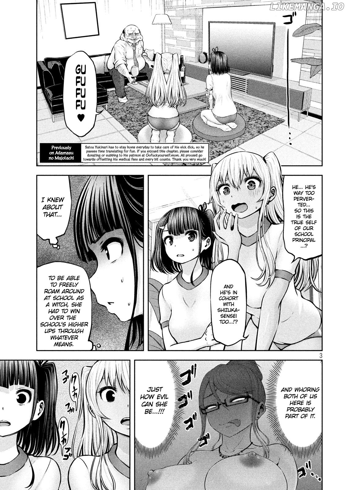 Adamasu no Majotachi chapter 10 - page 4