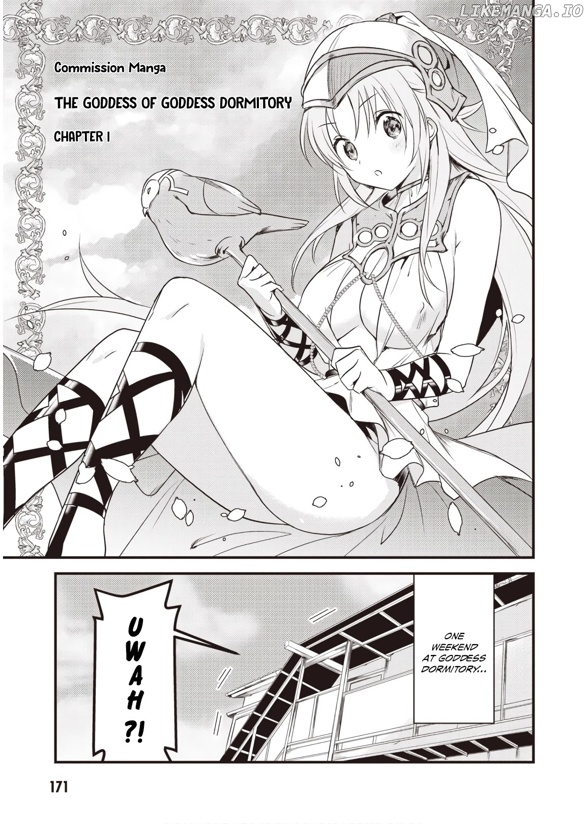 Megami-Ryou no Ryoubo-Kun chapter 10.5 - page 1