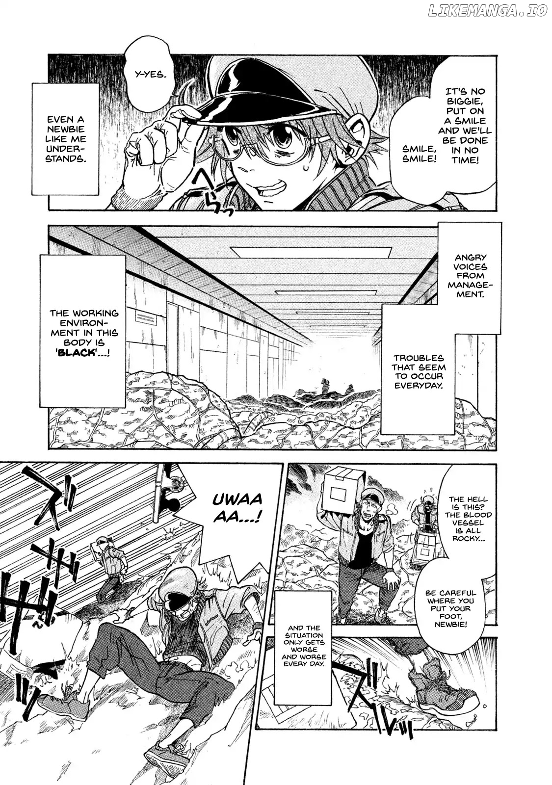 Hataraku Saibou Black chapter 1 - page 10