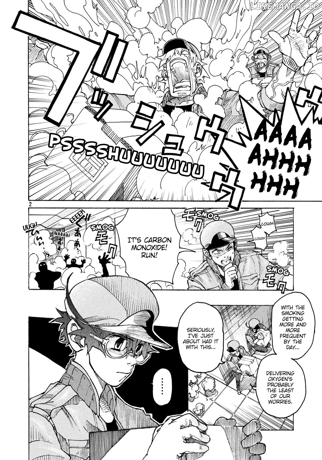 Hataraku Saibou Black chapter 6 - page 2