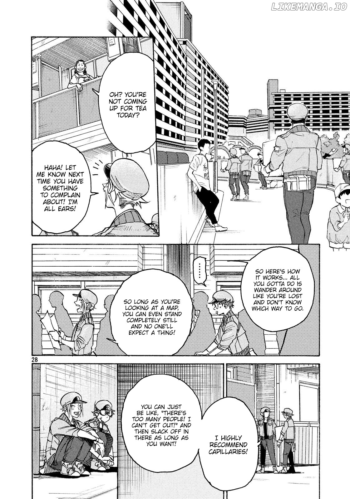 Hataraku Saibou Black chapter 6 - page 28