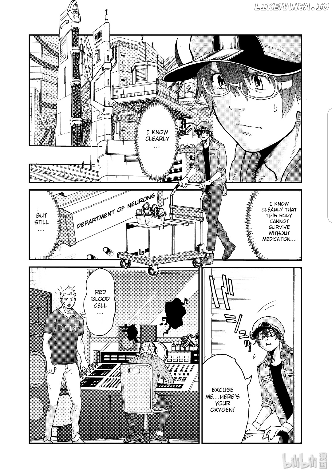 Hataraku Saibou Black chapter 36 - page 5