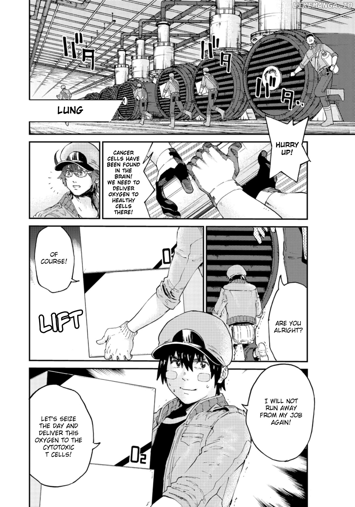 Hataraku Saibou Black chapter 48 - page 6