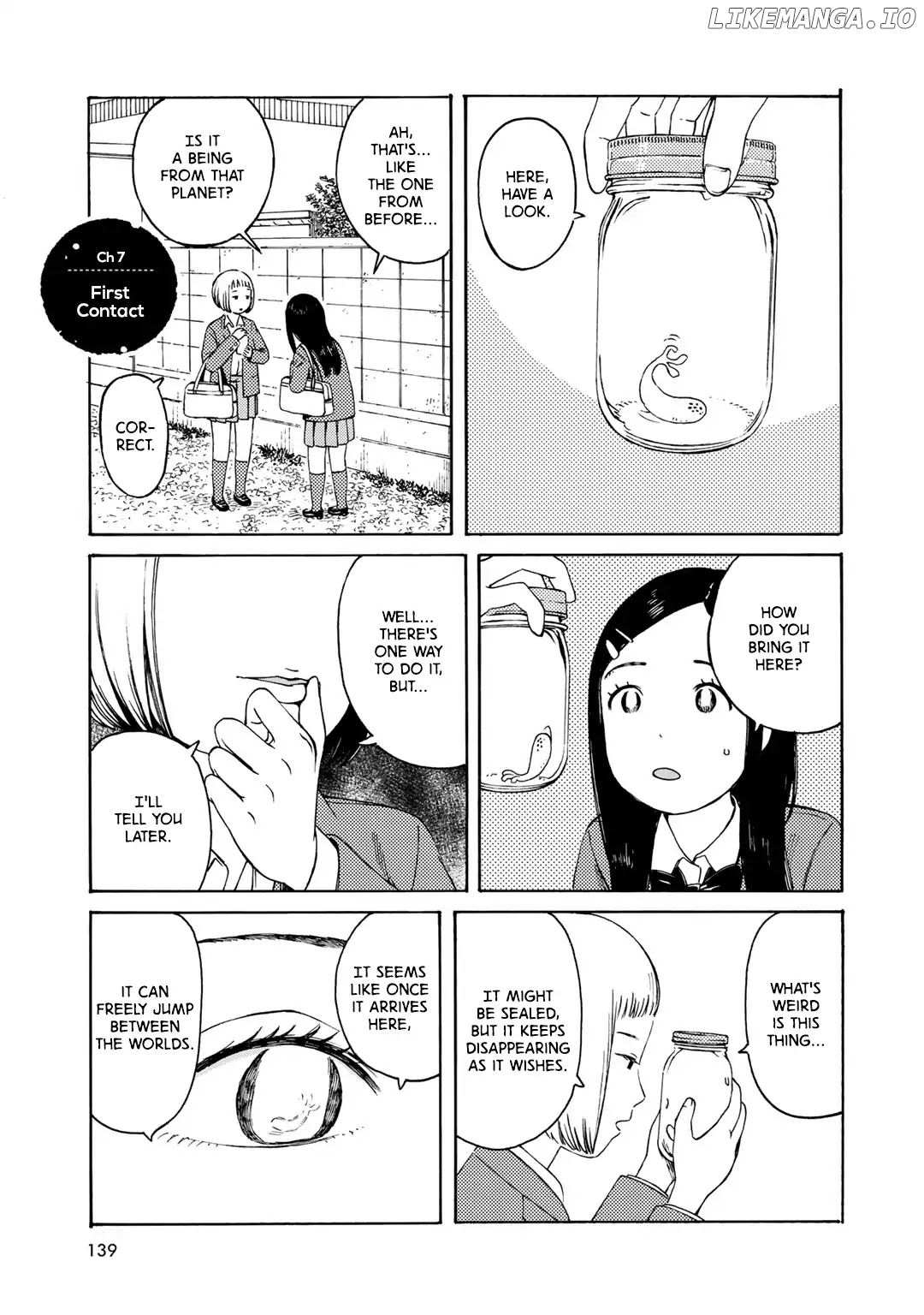 Wakusei Closet chapter 7 - page 1