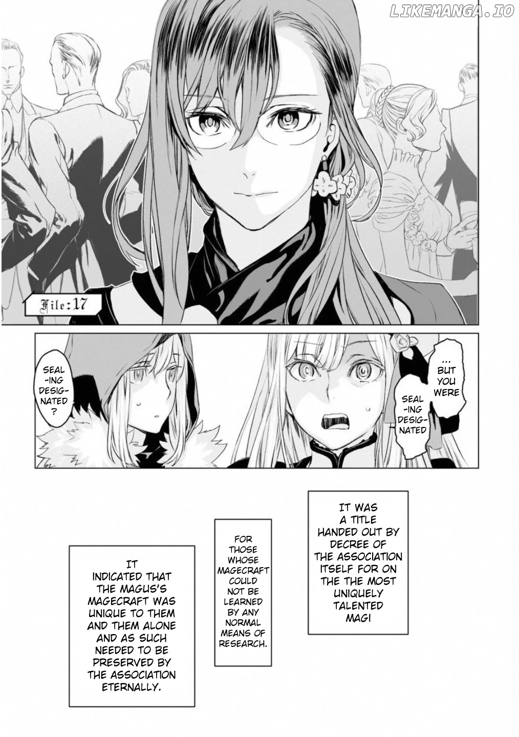 Lord el-Melloi ii-Sei no Jikenbo chapter 17 - page 1