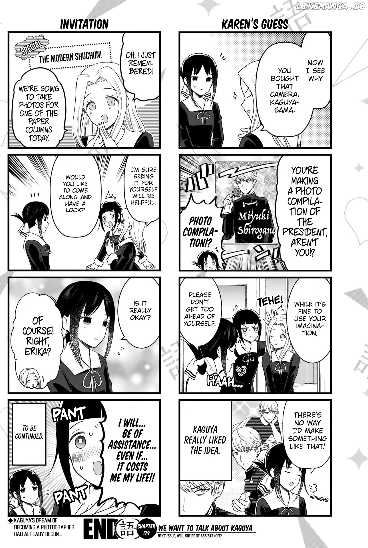 we Want to Talk About Kaguya Chapter 179 - page 4