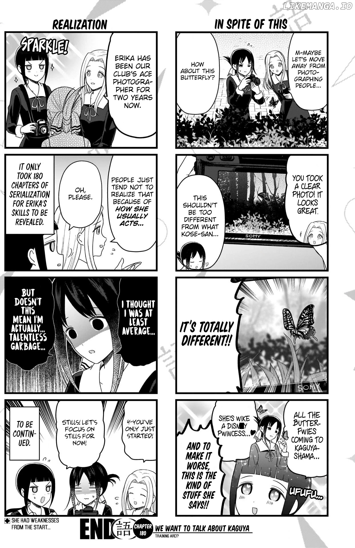 we Want to Talk About Kaguya Chapter 180 - page 5