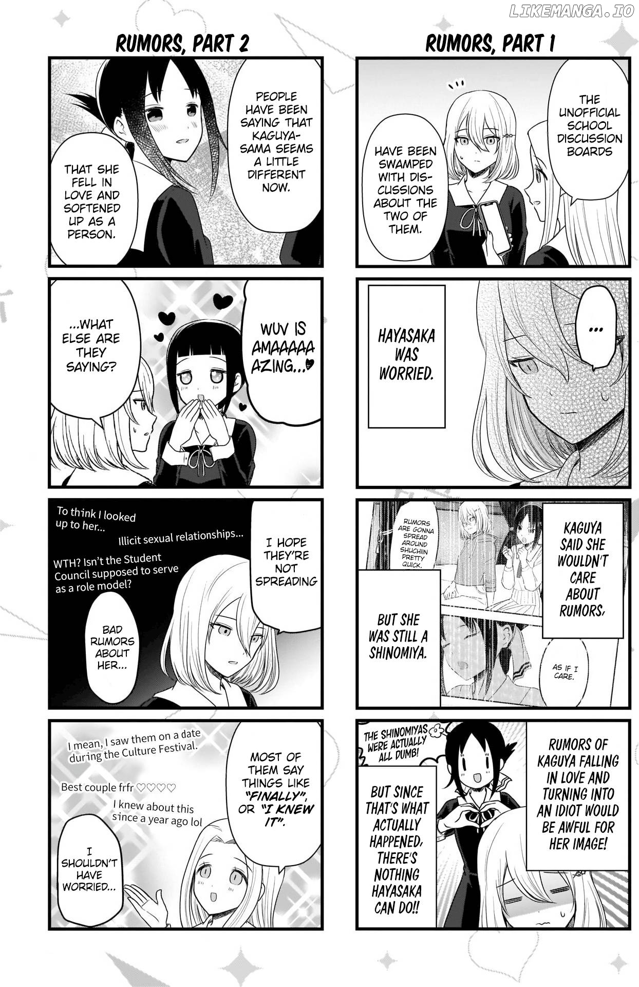 we Want to Talk About Kaguya Chapter 185 - page 4