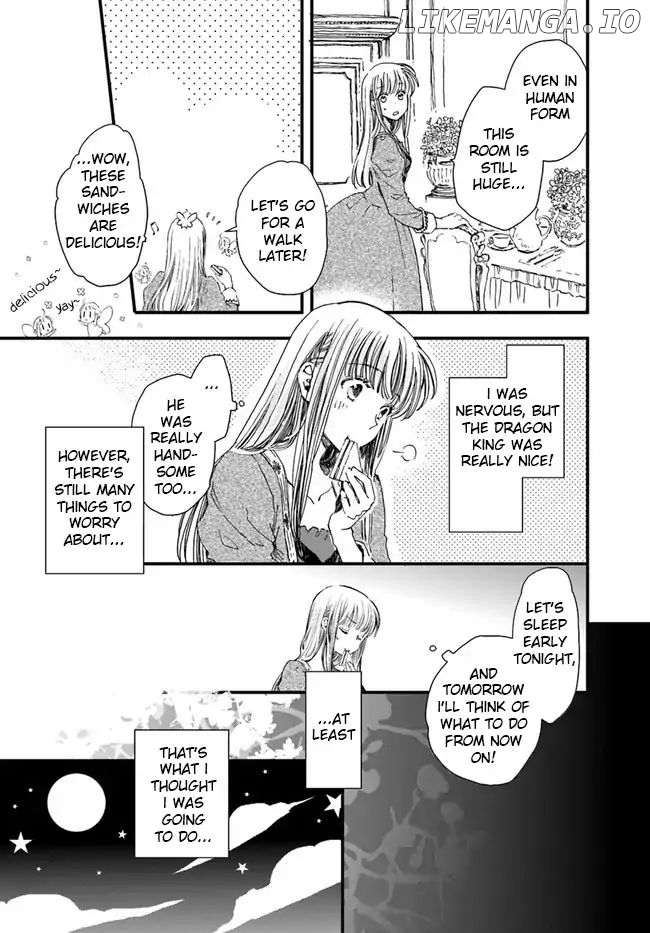 Fukushuu wo Chikatta Shironeko wa Ryuuou no Hiza no Jou de Damin wo Musaboru chapter 8.2 - page 7