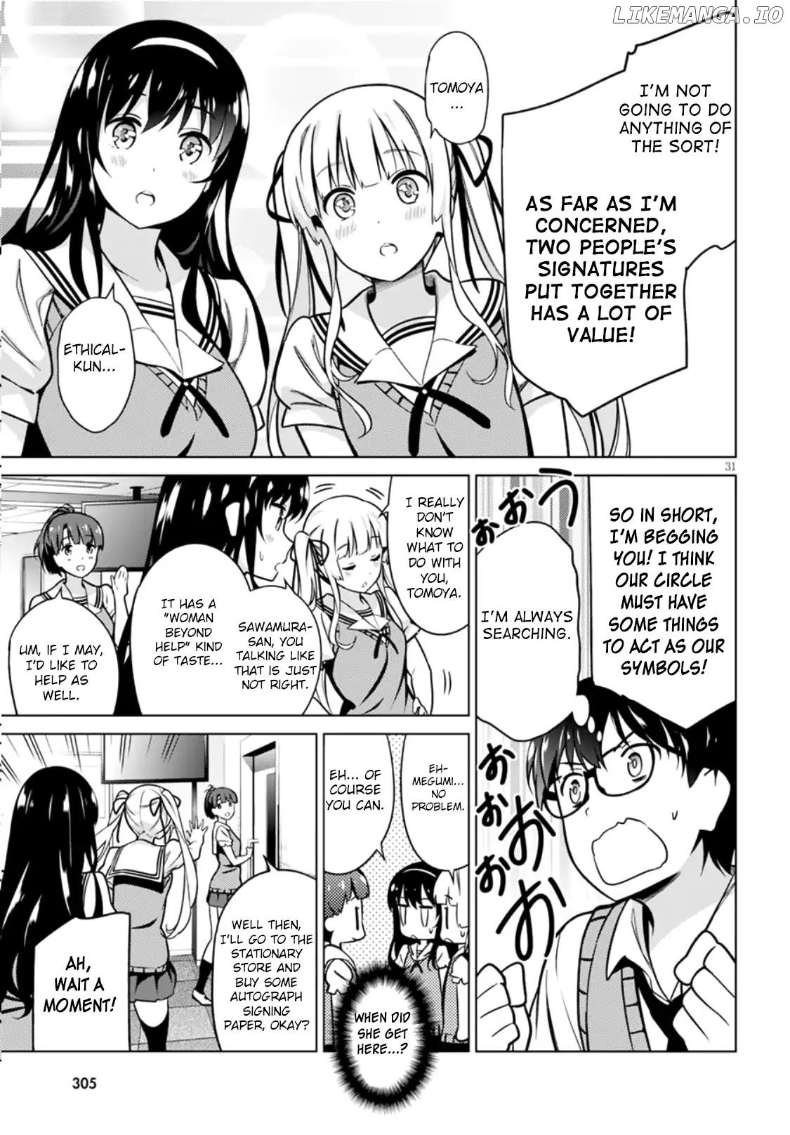 Saenai Kanojo no Sodatekata: Girls Side chapter 3 - page 31