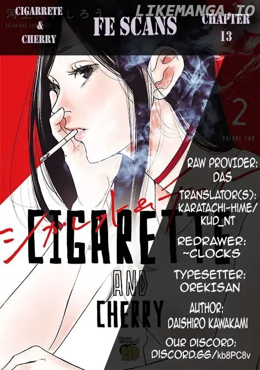 Cigarette & Cherry chapter 13 - page 1